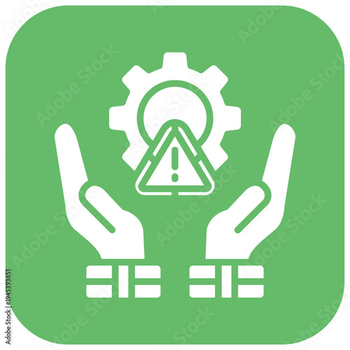 Risk Governance Vector Icon