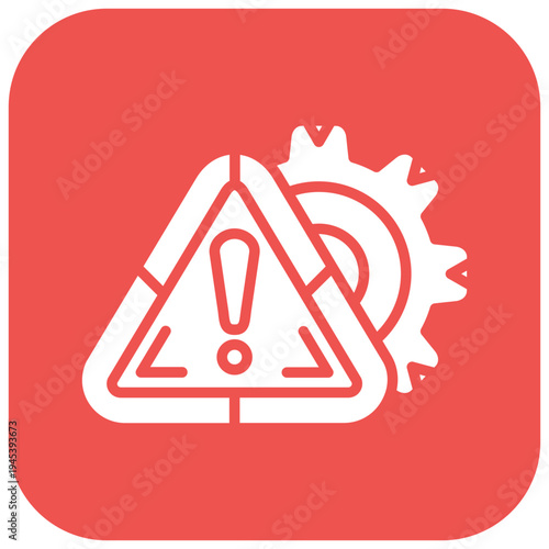 Risk Framework Vector Icon