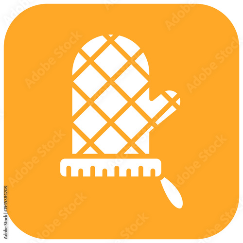 Oven mitts Vector Icon