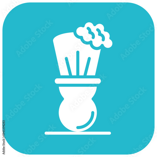 Shaving brush Vector Icon