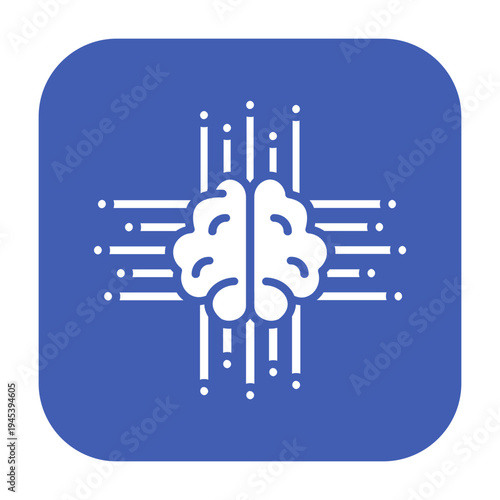 Artificial Intelligence Vector Icon