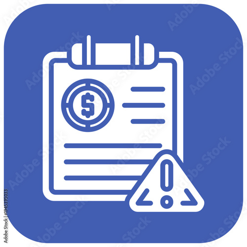 Corrupt Clipboard Vector Icon