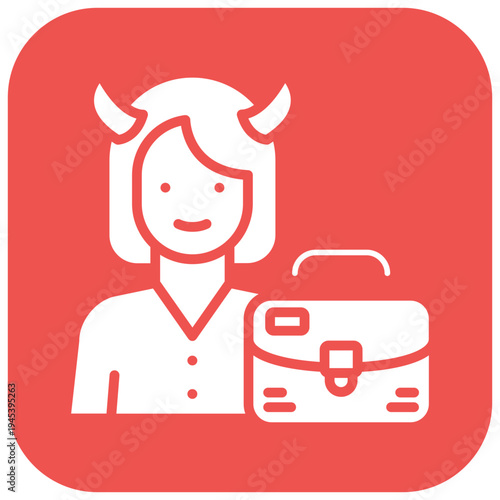 Corrupt Businessman Vector Icon