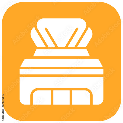 Sanitizing Wipes Vector Icon