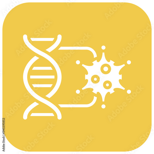 Viral Mutation Vector Icon