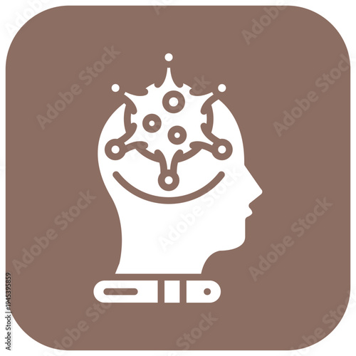 Infection Cluster Vector Icon