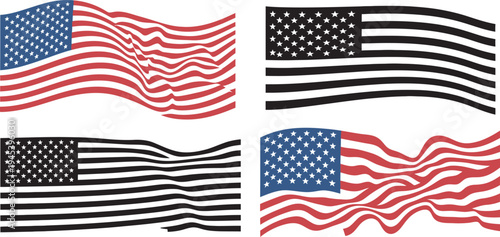 Flag day united states american flag variations patriotic symbols