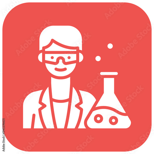 Scientist Vector Icon
