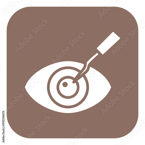 Cataract Surgery Vector Icon