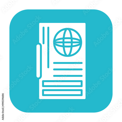 Passport Vector Icon