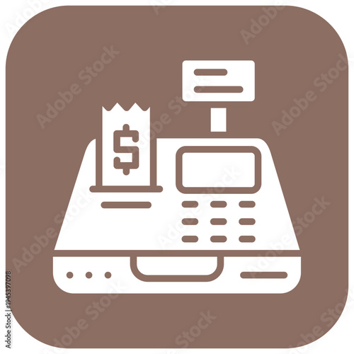 Cash Machine Vector Icon
