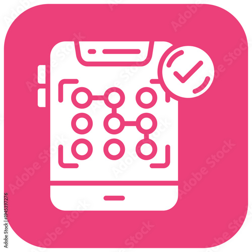 Pattern Recognition Vector Icon