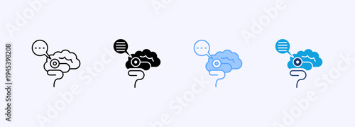 Hippocampus Icon Set Multistyle Various Collection Element For Design