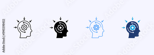 Cognition Icon Set Multistyle Various Collection Element For Design