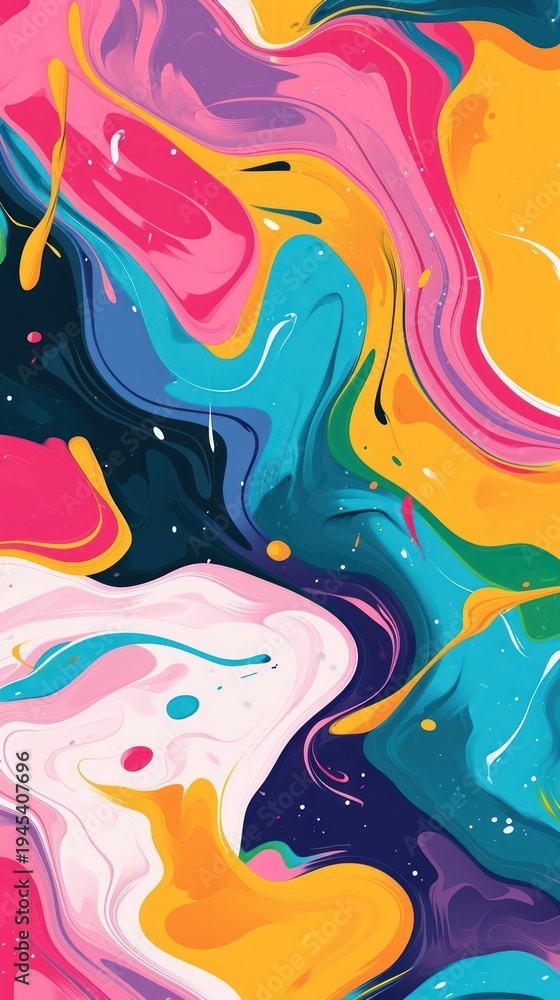 Obraz premium Abstact painting art backgrounds.