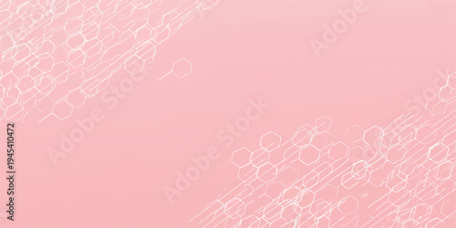 Elegant pink floral vector pattern with hearts and butterflies for a vintage wedding celebration wallpaper or Valentine's Day card illustration