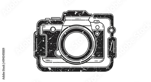 Vintage Camera Graphic Icon