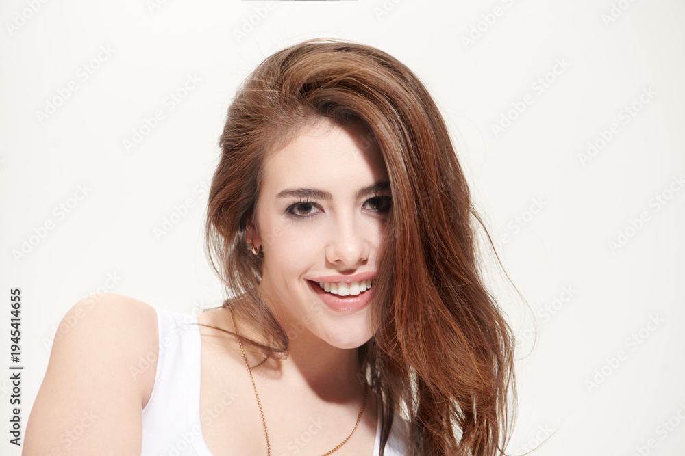 Obraz premium Joyful Beauty Portrait
