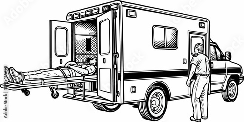 Classic Vampire Dracula Face Illustration - Vintage Horror Monster Portrait Sketch