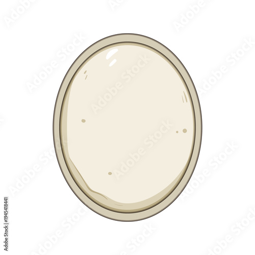 Round breast pad providing protection and comfort for nursing mothers, absorbing milk leakage and preventing stains, promoting hygiene and a feeling of dryness