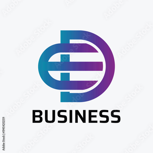 di, dk, ed, sd, cd, da, ad, da, td, dp monogram letter logo