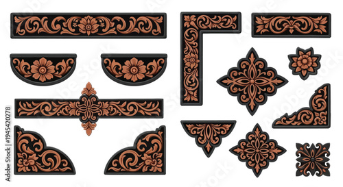 Silhouettes of deer combined with a glowing digital brain illustration