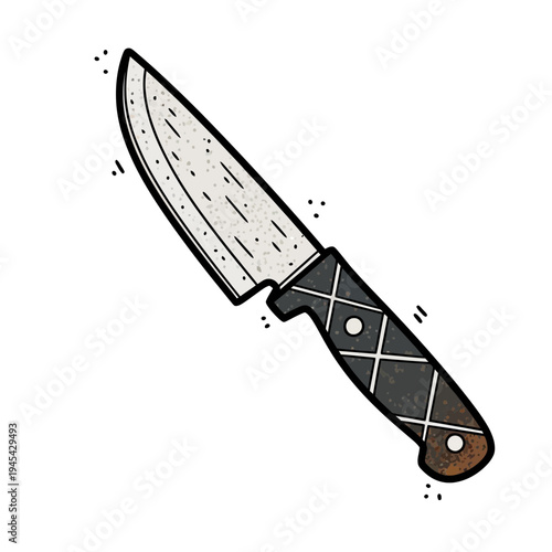 Kitchen Knife Illustration