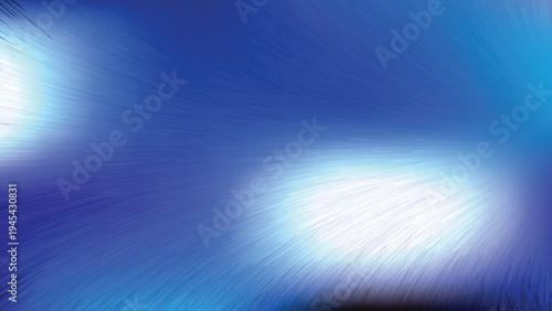 Abstract swirling blue lines radiating from a central vanishing point