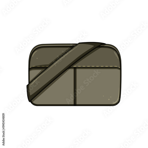 Messenger bag featuring an adjustable strap and front flap closure providing a practical solution for carrying daily essentials, documents, and electronic devices for work or travel