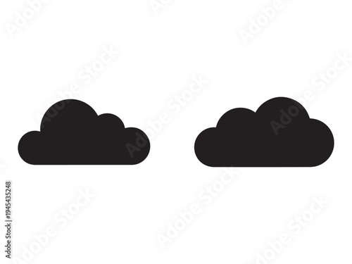 Cloudsweatherforecasticonscloudyskysymbolsweatherconditionsclimatesignscloudshapes