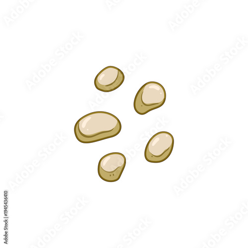 Illustration of intestinal parasites - helminths - showing worms in the digestive tract to represent infection, disease, veterinary and medical research, hygiene and prevention