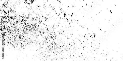 Grunge vintage white and black vector wall distressed dirty noise rust cracked pain background. messy dusty chalk splat dirt rusty noise overlay concrete wall texture background.