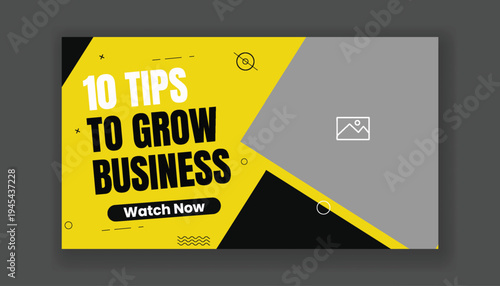 Multipurpose marketing template featuring social media cover, video thumbnail layout, social media banner and website banner design for corporate business digital advertising promotion campaigns.