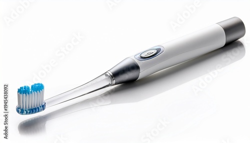 electric toothbrush isolated on white background