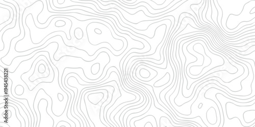 Abstract pattern with lines topographic map background. Topography and geography map grid abstract backdrop. Topographic cartography. Topographic Map. Topographic Relief.