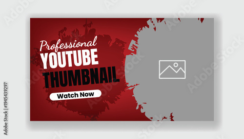 Corporate marketing template set including social media cover, video thumbnail layout, social media banner and website banner design for digital advertising promotional campaigns online promotion.