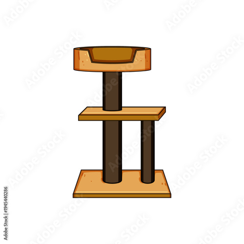 Multi level cat tree with sisal wrapped scratching posts, cozy bed perch and elevated platforms for climbing, playing and resting, modern indoor cat furniture for healthy behavior