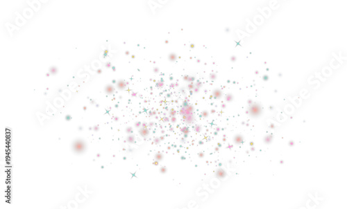 Glowing colorful dust magical sparkle particles shimmer glitter stardust shine flare png floating bright fantasy abstract background decoration effect.