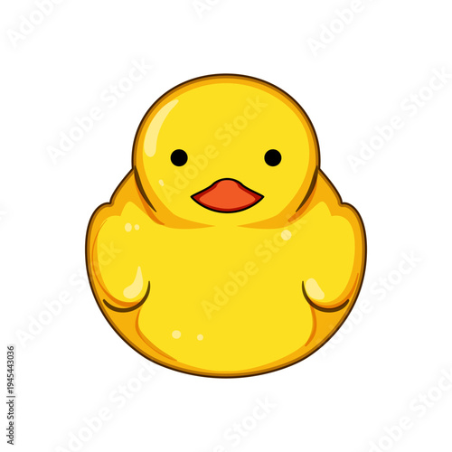 Yellow rubber duck toy offers a playful and cheerful symbol, bringing a sense of childlike fun and innocence, perfect for themes of bath time, hygiene, and happiness