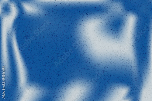 Retro dark blue and grey grain gradient. Paint melt background with blur sand gradation. Liquid noise navy template for trendy design. Vector abstract blue grainy gradient for organic ink backdrop.