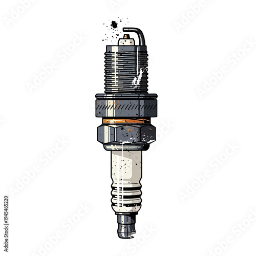 Spark Plug Illustration
