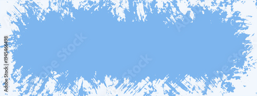 Ice overlay texture with grunge background frost and effect vector frame. Rink winter scratch with crack border frozen and abstract blue dirty. Distressed noise ice with snow snowy grunge.