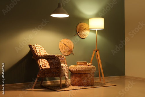Interior of living room wit...