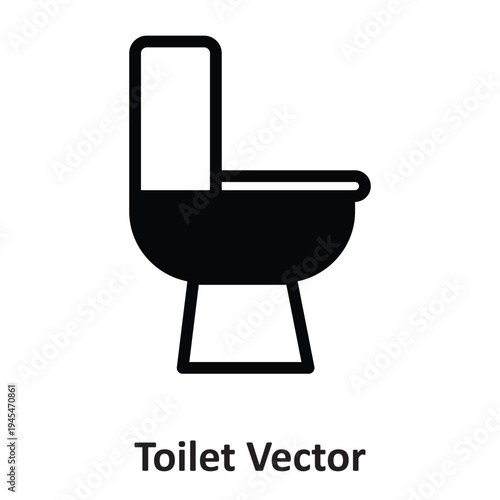 Toilet Vector Icon which can easily modify or edit