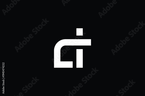  letter li logo vector design template