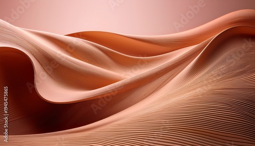 Abstract Background With Curvy Surface Cozy Wallpaper