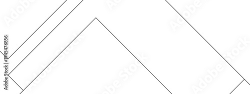 Vector Minimalist architectural design, showcasing a modern building outline. Emphasizing clean lines and spatial relationships.