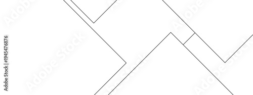 Vector geometric abstract line drawing with a contemporary composition. The minimal aesthetic and clean lines create a sense of simplicity and visual intrigue.