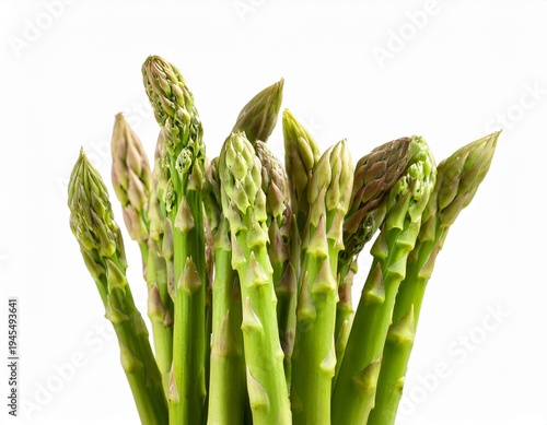 Wallpaper Mural bottom view of a bunch of asparagus clean cut isolated Torontodigital.ca