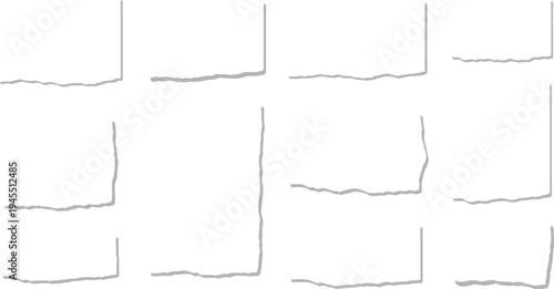 A detailed illustration of a brick wall with cracks and damages in closeup